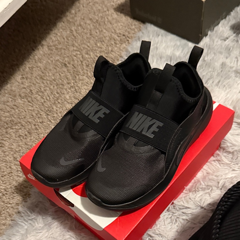 Nike Dark Gray Slip-On Sneakers